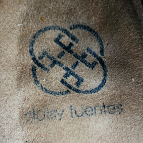 Daisy Fuentes Black Flats Size 11 - Picture 6 of 6